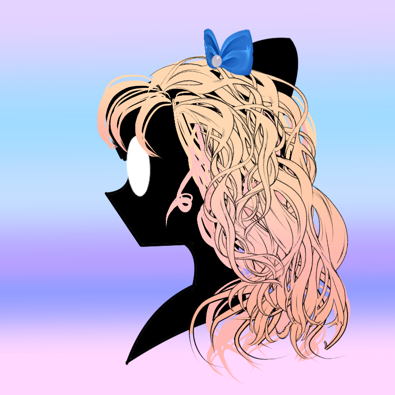 Female Silhouette Profile Avatar